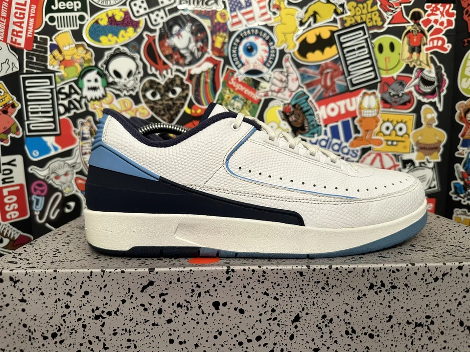 Talla 10.5 - Nike Air Jordan 2 Retro Low Midnight Navy 2016 - 832819-107 Artículo 2322 Foto 1 de 4