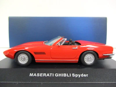 IXO - DISTRIBUIDOR - MASERATI GHIBLI SPYDER (ROJO) - 1/43 Foto 1 de 4