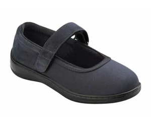 $118 ORTHOFEET #826 WOMENS 8 Black DIABETIC BioFit MARY JANE Comfort SHOES MINT - Picture 1 of 11