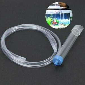 Water Changer Tool Kit Aquarium Fish Tank Gravel Vacuum Pump Cleaner Siphon Hose - Picture 1 of 11