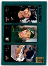 2001 TOPPS ADAM EVERETT/JOSE ORTIZ/KEITH GINTER HOUSTON ASTROS/OAKLAND