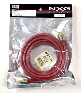 NXG Technology RUBY SERIES NXR-4054 - 4m HDMI A/V Interconnect Triple Shield NEW - Picture 1 of 8