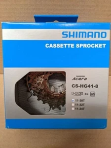Cassette Shimano Acera HG41- 8 11-30t 8 velocidades - Ref 9 - Imagen 1 de 3