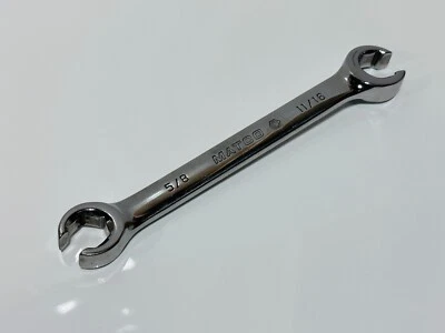 Matco Tools USA RF20226A SAE 5/8" X 11/16" Double Flare Nut Line Wrench, 6 Point - Image 1 of 4