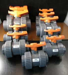 Lot of  10 Georg Fischer  Ball Valves, 2", 1 1/2", 1 1/4", 1" NOS - Picture 1 of 2