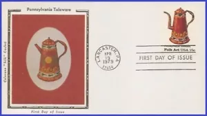 Cafetera Towlevare USA4 #1778 U/A COLORANO SILK FDC - Imagen 1 de 1