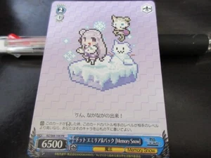 Weiss Schwarz card RZ/S68-104PR Emilia Re Zero Japan - Picture 1 of 2