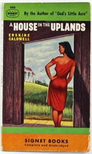 Erskine Caldwell Signet a House in the Uplands 1948 Signet Paperback 686 - Picture 1 of 1