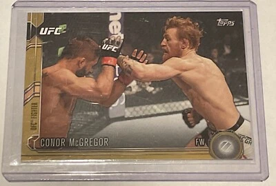 2015 TOPPS UFC CONOR MCGREGOR #ED 38/88 # 185 - Image 1 of 3