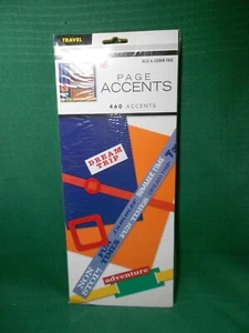Westrim Crafts Scrapbooking Page Accents Travel 460 Accents - Picture 1 of 5