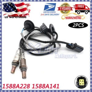 Up & Downstream Oxygen Sensor 1588A228 1588A141 For Mitsubishi Lancer 2015 2PCS - Picture 1 of 12