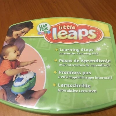 LeapFrog Baby Little Leaps Learning Steps Interactive Learning DVD Disc Booklet - Image 1 of 3