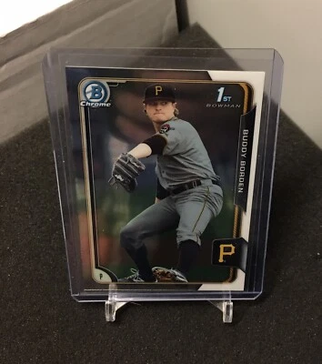 Buddy Borden 1st Rookie 2015 Bowman Chrome BCP63 Pittsburgh Pirates Prospect - Image 1 of 2