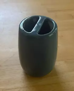 Blue Ceramic Toothbrush/Toothpaste Holder - Picture 1 of 1