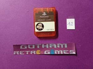 Memory Card Tarjeta de Memoria transparente original Ps1 Play Station leer 12 - Bild 1 von 2