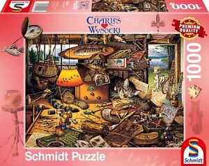 Schmidt Max dans les montagnes des Adirondacks par Charles Wysocki 1000 pièces puzzle pour chat