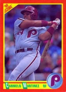 1990 Score Rookie and Traded #10T Carmelo Martinez NM-MT Phillies