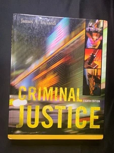 Criminal Justice with PowerWeb Hardcover James A. Inciardi - Imagen 1 de 4