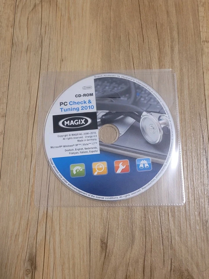 PC DVD ROM | PC Check Tuning 2010 incl. Serien Nr. | Zustand gebraucht gut  - Bild 1 von 1