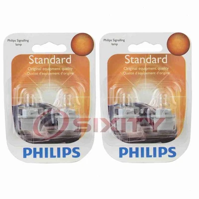 2 pc Philips Map Light Bulbs for Volkswagen Beetle Beetle Cabrio 2003-2011 fa - Image 1 of 4