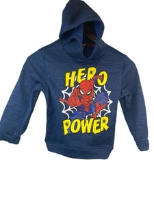 Spider-Man Hero Navy Hoodie Kids 7 (2840) - Picture 1 of 3