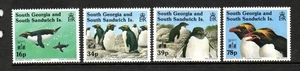 SOUTH GEORGIA MNH 1994 SG243-246 HONG KONG 94 INT FRANCOBOLLO EXHB - Foto 1 di 1