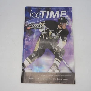 Pittsburgh Penguins Ice Time Game Program June 4 2009 Stanley Cup Final - Picture 1 of 2