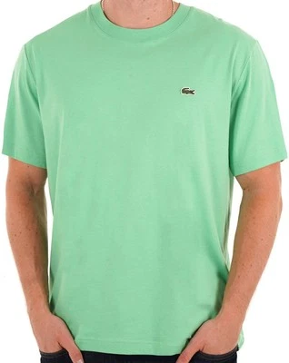 Lacoste Classic Fit T Shirt Lime Green - Image 1 of 2