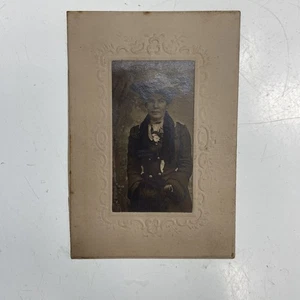 ORIGINAL VINTAGE RETRO PHOTO PORTRAIT CABINET CDV Junk Frame 1800s Goldrush - Bild 1 von 3