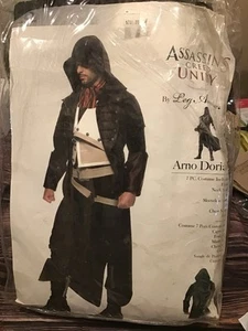 Costume Assassins Creed Unity By Legs Avenue Arno Dorian 7 pezzi M/L - Foto 1 di 3