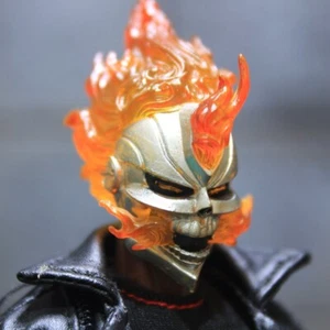 1/12 Custom Marvel Universe Robbie Reyes Ghost Rider Head Sculpt - Picture 1 of 3