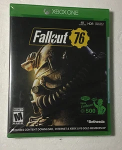 Fallout 76 Xbox One Ser X VIDEOGIOCO RETROCOMPATIBILE SIGILLATO... NUOVO DI ZECCA - Foto 1 di 3