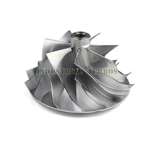 ▄▀▄▀ 08-10 Ford Powerstroke 6.4 Low Pressure Side Turbo Billet Compressor Wheel - Picture 1 of 4