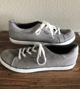 Keds Canvas Gray Shoes US 11M Women’s 62172 Lace Up Awesome Great For Summer - Picture 1 of 17