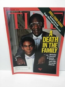VINTAGE January 27 1997 Time Magazine Bill Cosby Cover - A Death in the Family - Imagen 1 de 3
