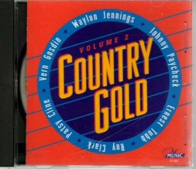Country Gold Vol. 2 CD Music Records, 199?, 31 022, Patsy Cline, Waylon ~ NM-! - Imagem 1 de 4