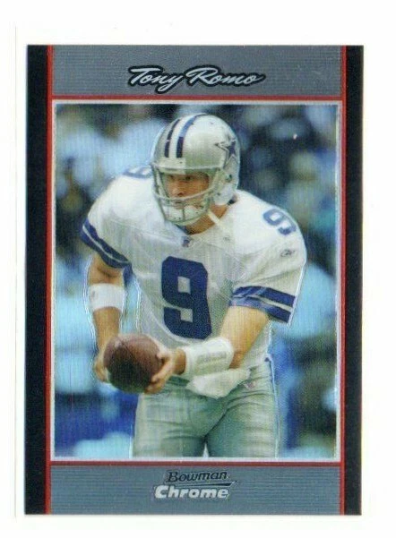2007 Bowman Chrome TONY ROMO #BC115 Refractor DALLAS COWBOYS - Image 1 of 1