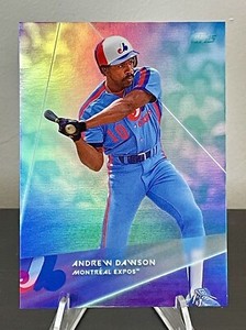 2020 Topps X Steve Aoki Andrew Dawson Rainbow Foilboard #90 Montreal Expos