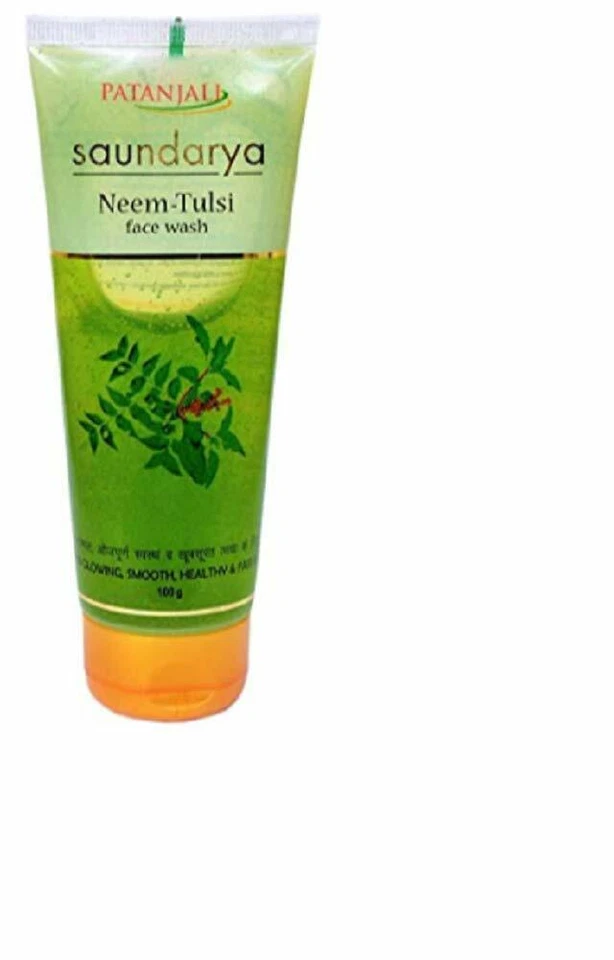 Lavado facial Patanjali SAUNDARYA NEEM-TULSI 100 GM ENVÍO GRATUITO Foto 1 de 1