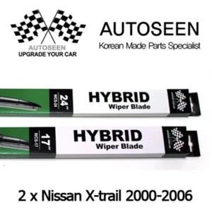 For NISSAN X-TRAIL 00~06 Windscreen Wiper Blades WINDSHIELD WCS-17&WCS-24(Pair) - Picture 1 of 3