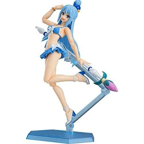 MAX FACTORY figma KonoSuba LEGEND OF CRIMSON Aqua Swimsuit Ver. w/ Tracking NEW Cover