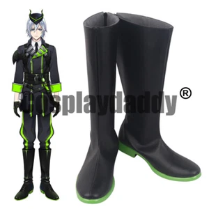 Twisted Wonderland Diasomnia Dormitory Silver Cosplay Shoes Knee-High Boots S008 - Picture 1 of 5