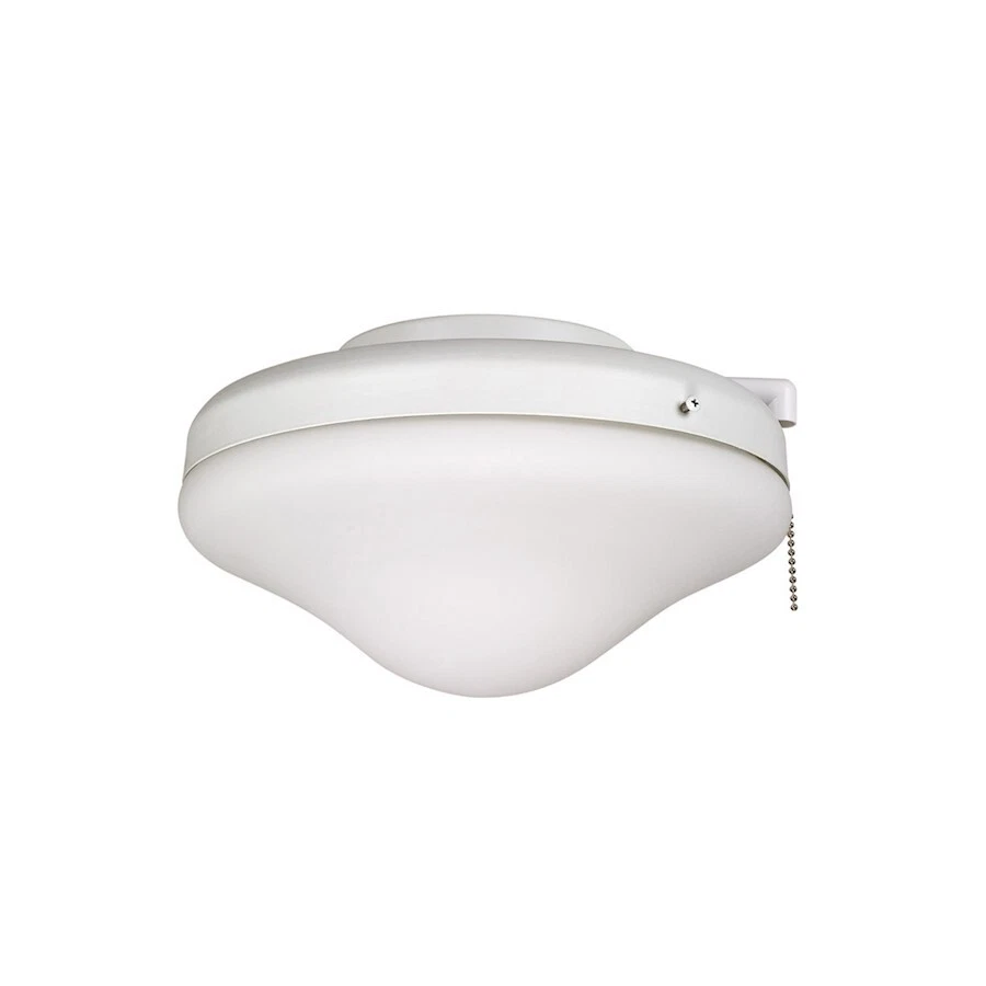 Craftmade All Weather Fan Light Kit, White with Opal Frost Glass - ELK113-1W-W - Image 1 of 1