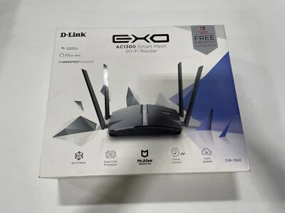 D-Link EXO AC1300 Smart Mesh WiFi Router DIR-1360 - Image 1 of 2