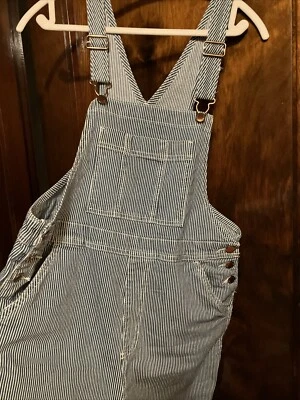 Pantalones cortos a rayas Universal Thread Denim Engineer, talla 6 Foto 1 de 4