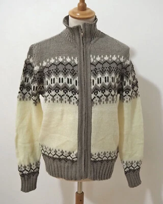 Herren Strickjacke Grösse M Norweger Style I987 - Bild 1 von 3