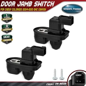 2x Front or Rear Door Jamb Switch for Chevy Colorado 2004-2010 GMC Canyon Hummer - Picture 1 of 10