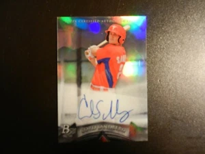 2014 BOWMAN PLATINUM *AUTOGRAPH* CARD of CORD SANDBERG - PHILLIES. #AP-CS. - Picture 1 of 2