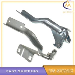 Pair Driver & Passenger Side Hood Hinges NI1236168 NI1236169 For Nissan NV200 - Picture 1 of 8