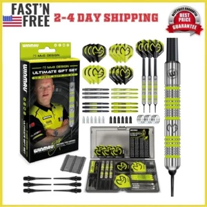 Winmau Michael Van Gerwen MvG Geschenksets – 50-teiliges Dartset mit 4 Schaftset - Bild 1 von 7